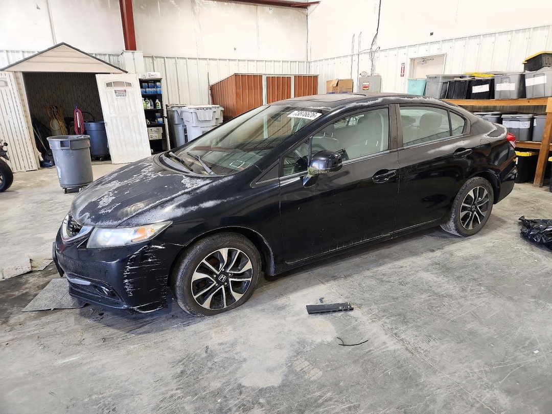 منظر 2013 HONDA CIVIC EXL، زاوية 1