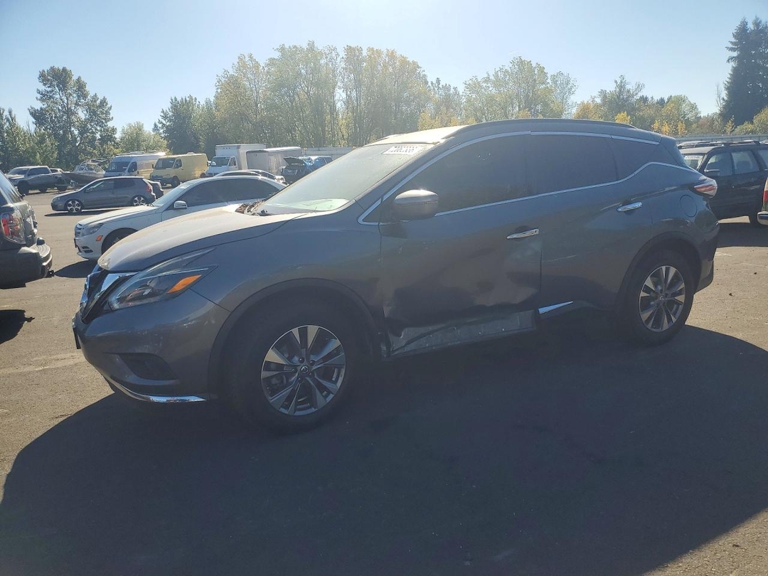 منظر 2018 NISSAN MURANO SV، زاوية 1