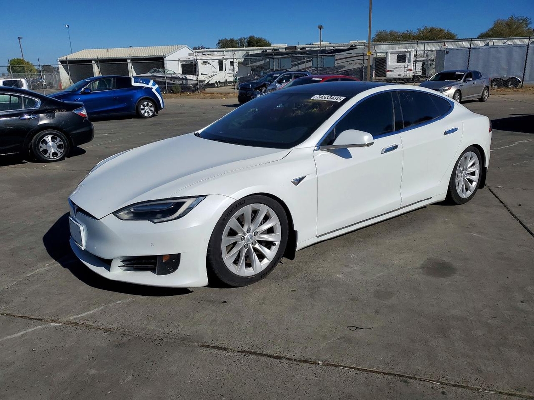 Vedere 2017 TESLA MODEL S, unghi 1