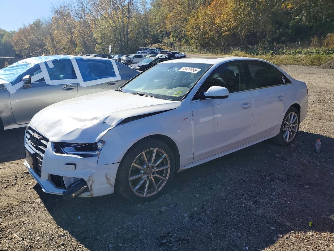 Vue de 2016 AUDI A4 PREMIUM S-LINE, angle 1