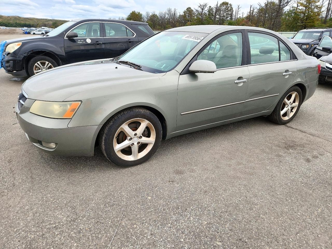 منظر 2007 HYUNDAI SONATA SE، زاوية 1
