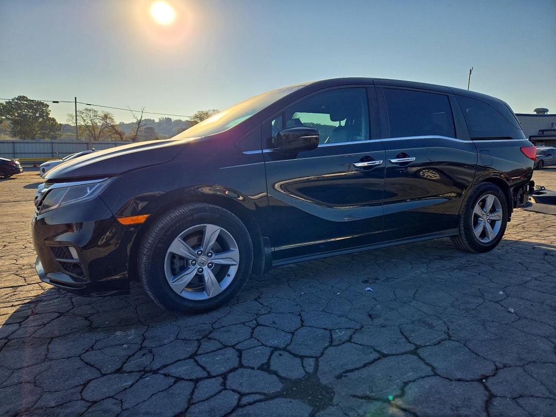 Вид 2019 HONDA ODYSSEY EXL, угол 1