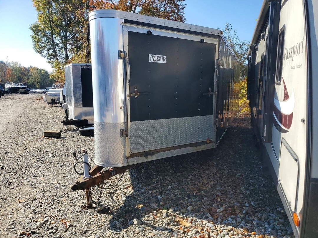 Vista de 2007 HAULMARK FVT85X27DT2 SNOWMOBILE TRAILER, ángulo 1