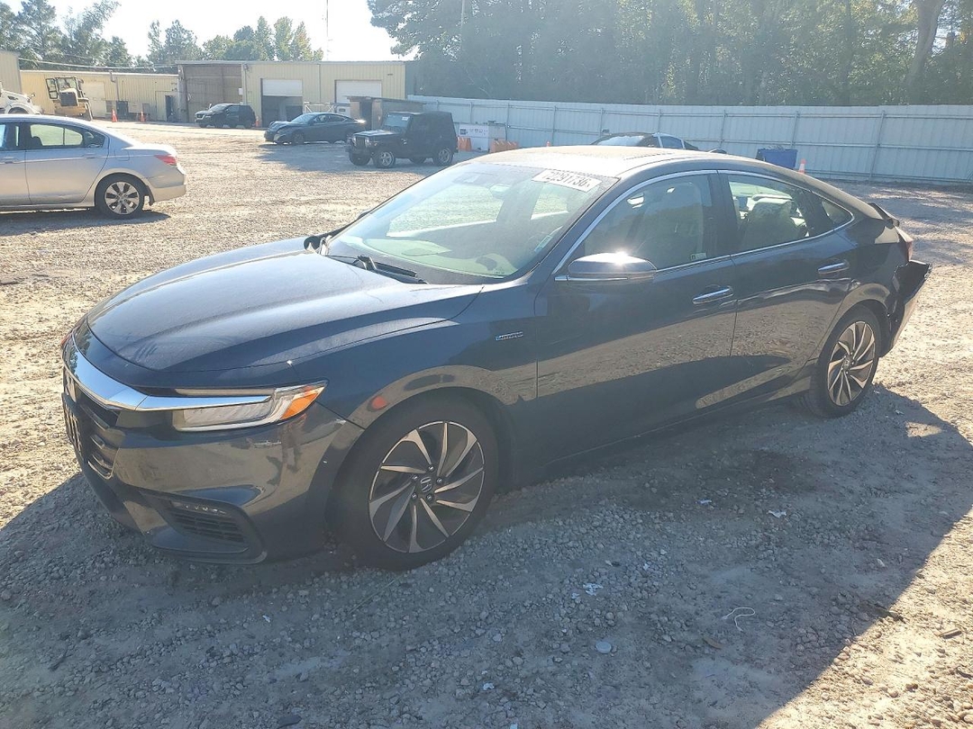 Vue de 2021 HONDA INSIGHT TOURING, angle 1