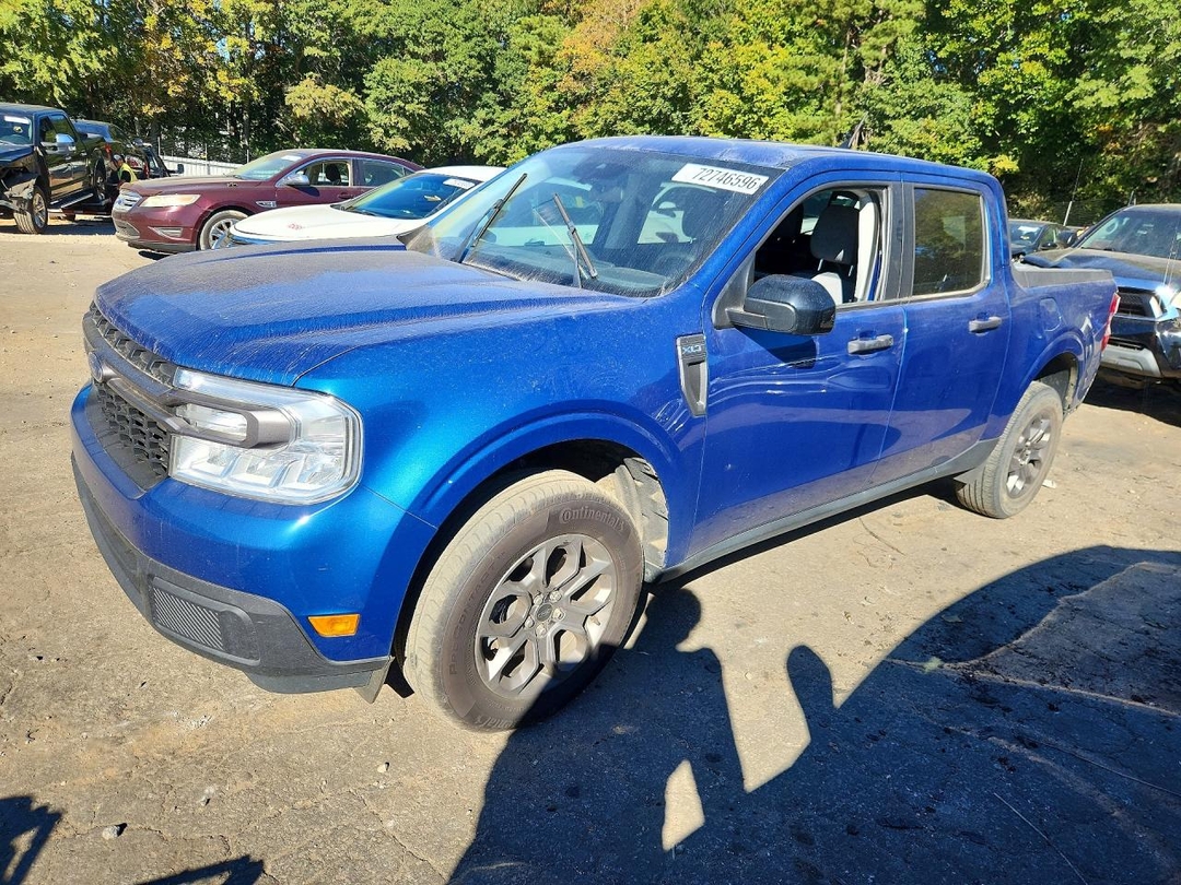Вид 2024 FORD MAVERICK XLT, угол 1