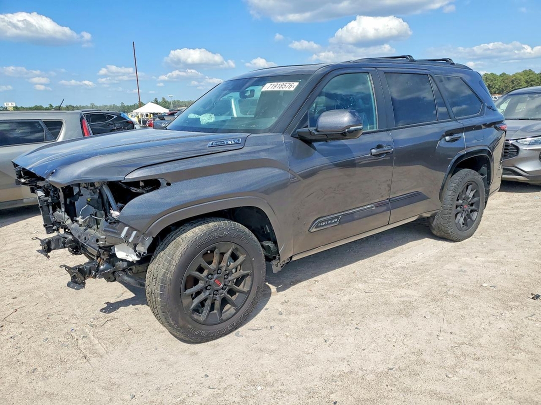 Vue de 2026 TOYOTA SEQUOIA PLATINUM, angle 1