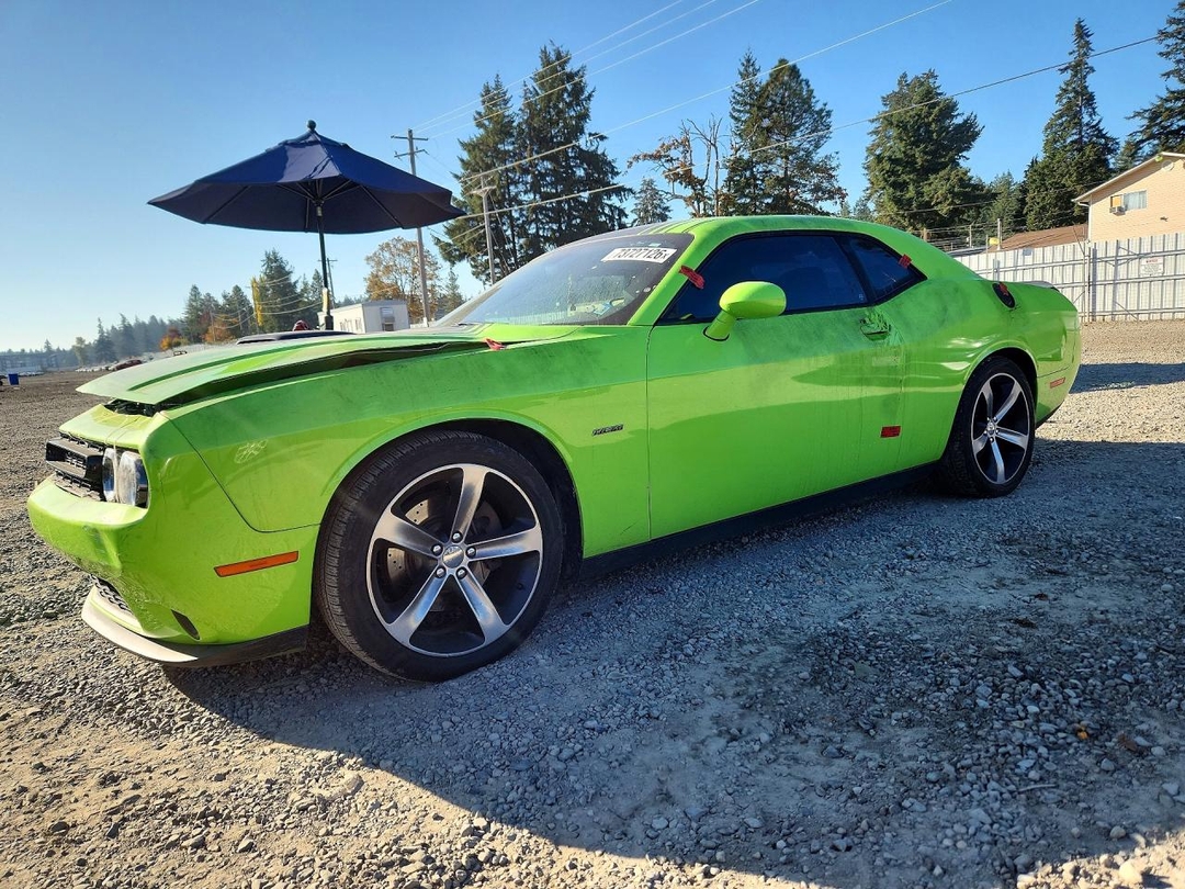 Vista de 2015 DODGE CHALLENGER SXT PLUS, ángulo 1