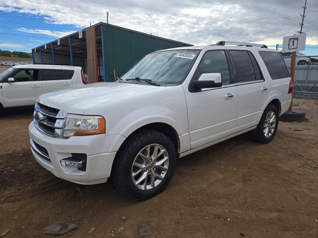 Vista de 2016 FORD EXPEDITION LIMITED, ángulo 1