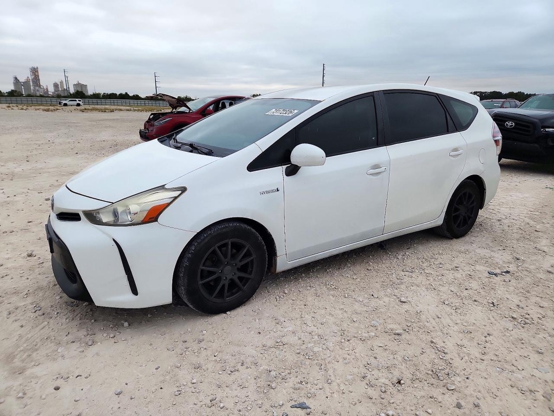 Vedere 2016 TOYOTA PRIUS V TWO, unghi 1