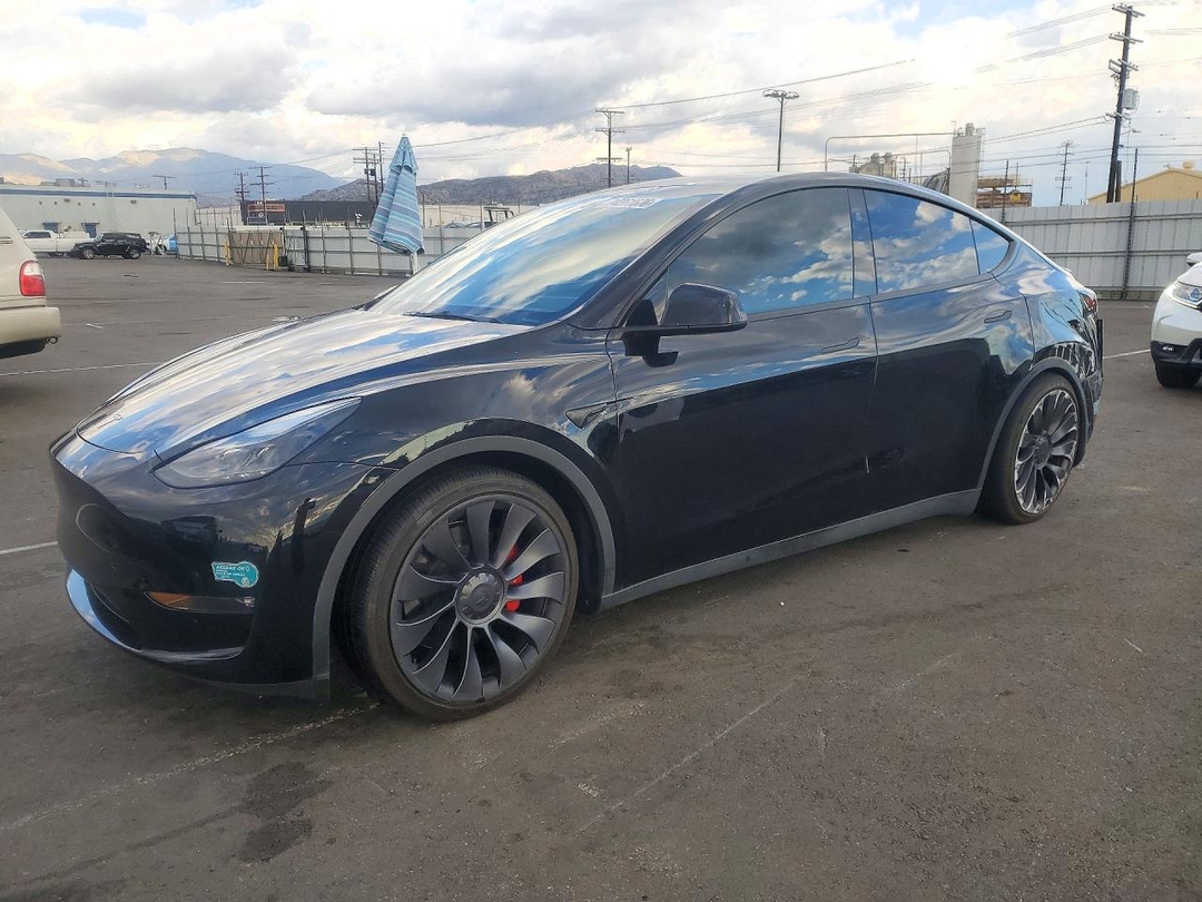 منظر 2025 TESLA MODEL Y، زاوية 1