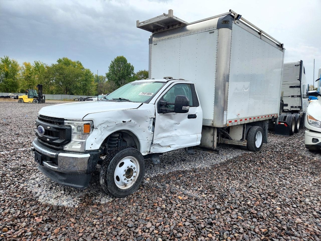 Vista de 2022 FORD F450 SUPER DUTY BOX TRUCK, ángulo 1