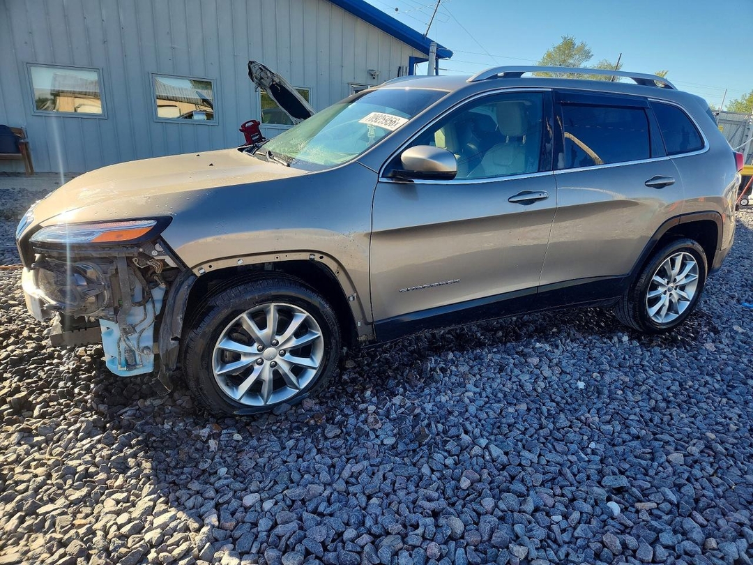 Vedere 2018 JEEP CHEROKEE LIMITED, unghi 1