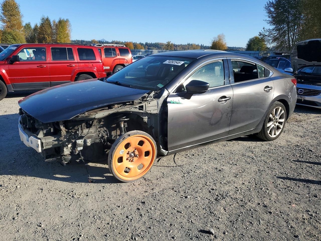 Вид 2017 MAZDA 6 TOURING, угол 1