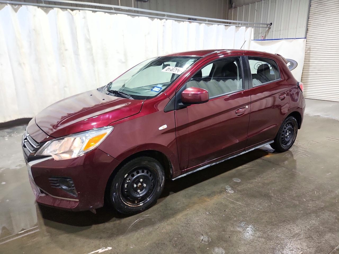 Vue de 2024 MITSUBISHI MIRAGE ES, angle 1