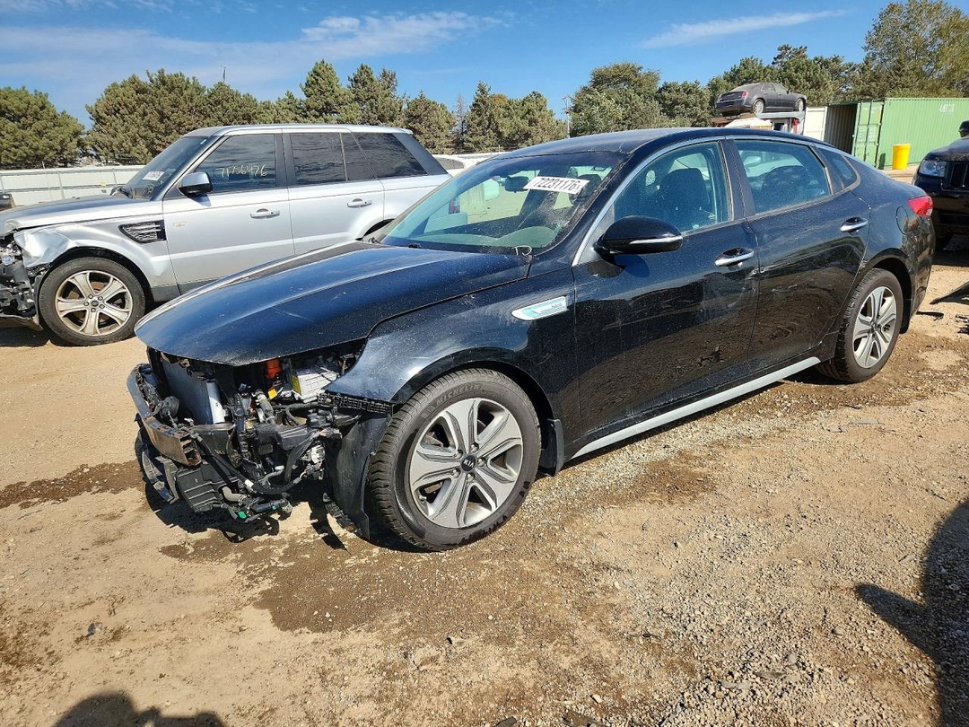 منظر 2018 KIA OPTIMA HYBRID EX، زاوية 1