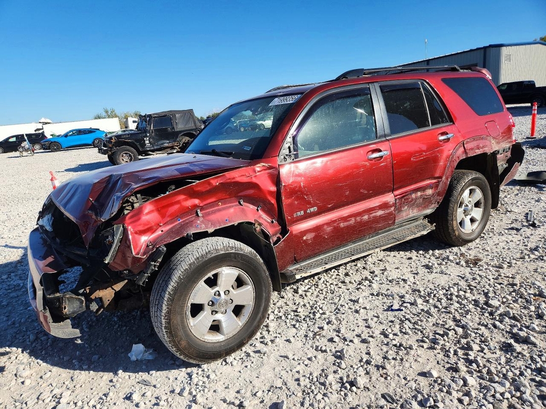 Vue de 2008 TOYOTA 4RUNNER SR5, angle 1