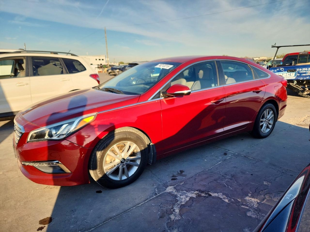 منظر 2016 HYUNDAI SONATA ECO، زاوية 1