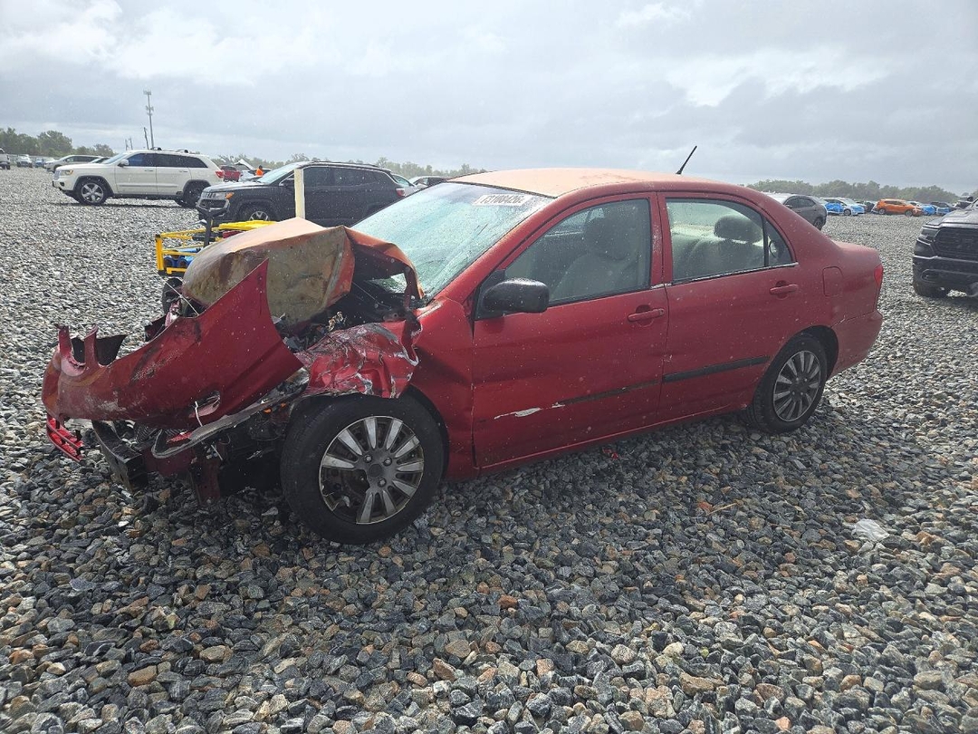 Vista de 2004 TOYOTA COROLLA CE, ángulo 1