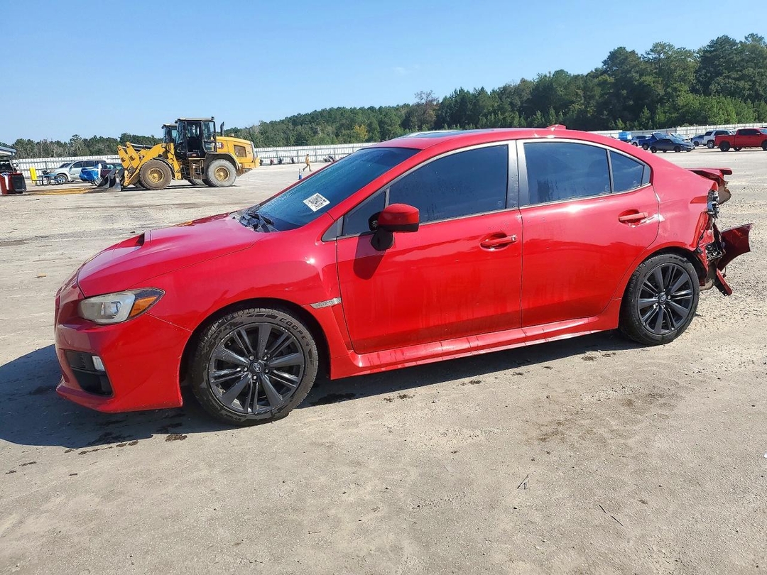 Vue de 2015 SUBARU WRX LIMITED, angle 1