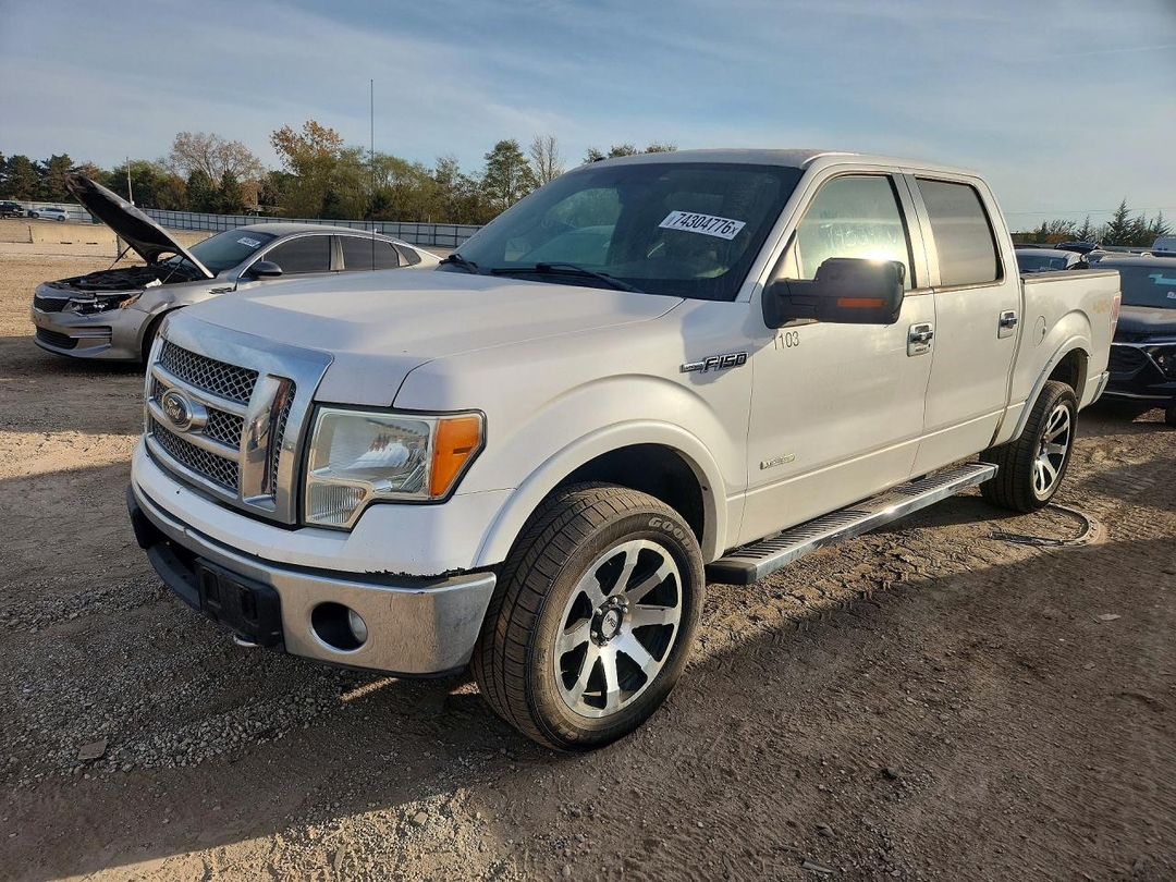 Вид 2011 FORD F150 SUPERCREW, угол 1