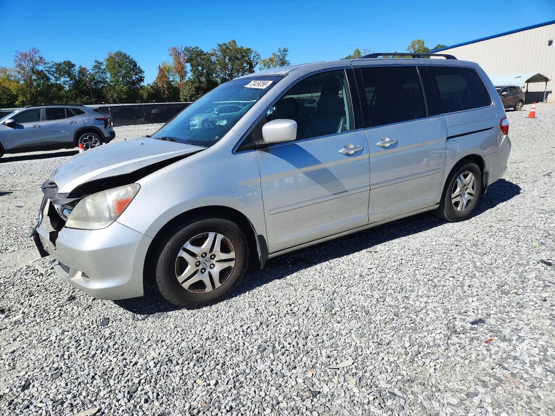 Vue de 2007 HONDA ODYSSEY EXL, angle 1