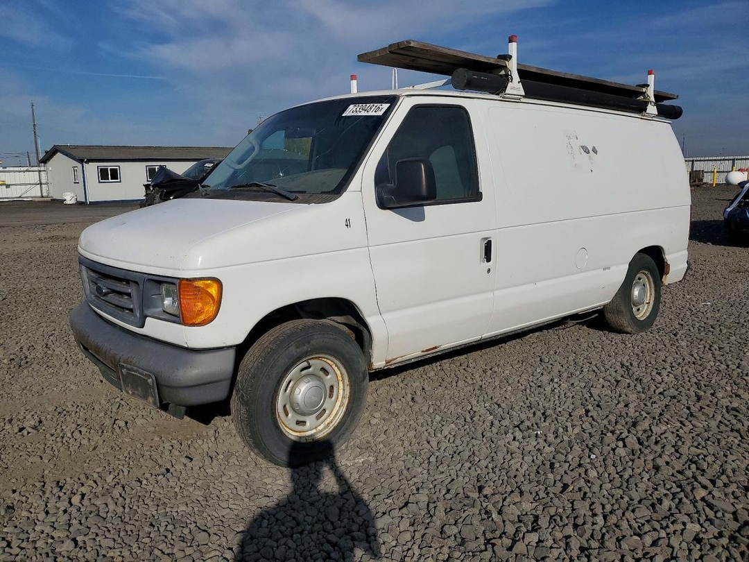 Vista de 2006 FORD ECONOLINE E150 VAN, ángulo 1