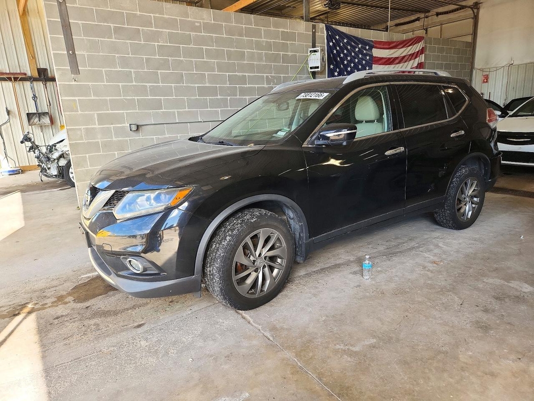 Vue de 2014 NISSAN ROGUE SL, angle 1