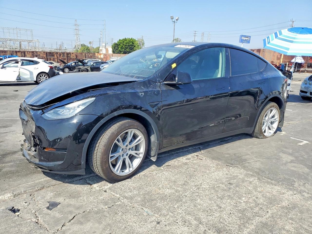 Вид 2023 TESLA MODEL Y, угол 1