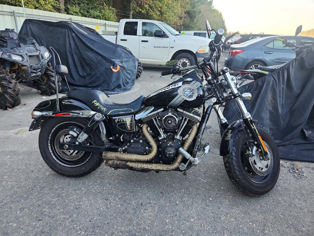 Vedere 2014 HARLEY-DAVIDSON FXDF DYNA FAT BOB, unghi 1