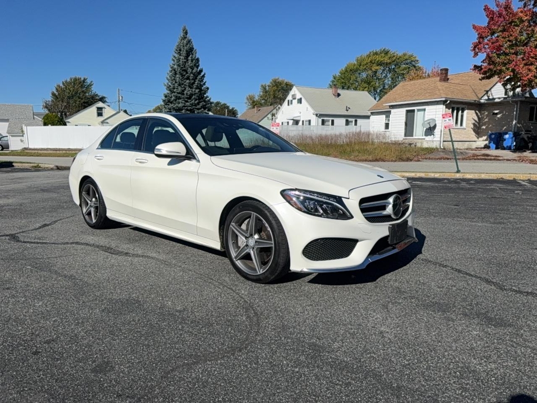 Vedere 2015 MERCEDES-BENZ C 300 4MATIC, unghi 1