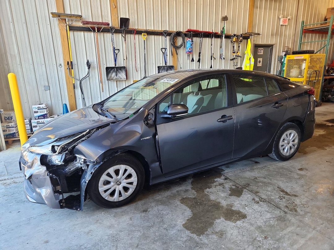 Вид 2022 TOYOTA PRIUS LE, угол 1