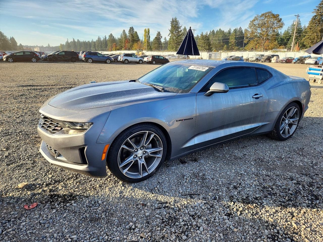 Vista de 2019 CHEVROLET CAMARO LT, ángulo 1