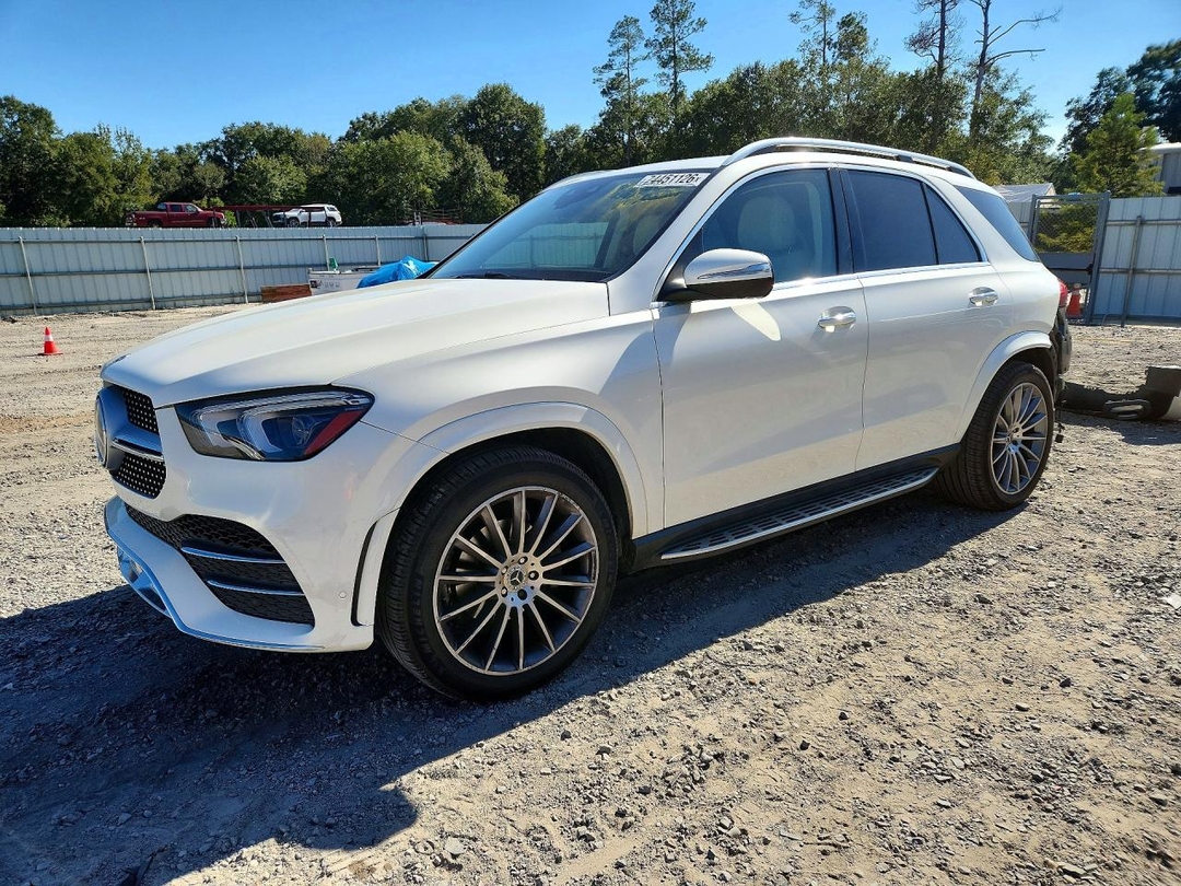 Вид 2021 MERCEDES-BENZ GLE 350, угол 1