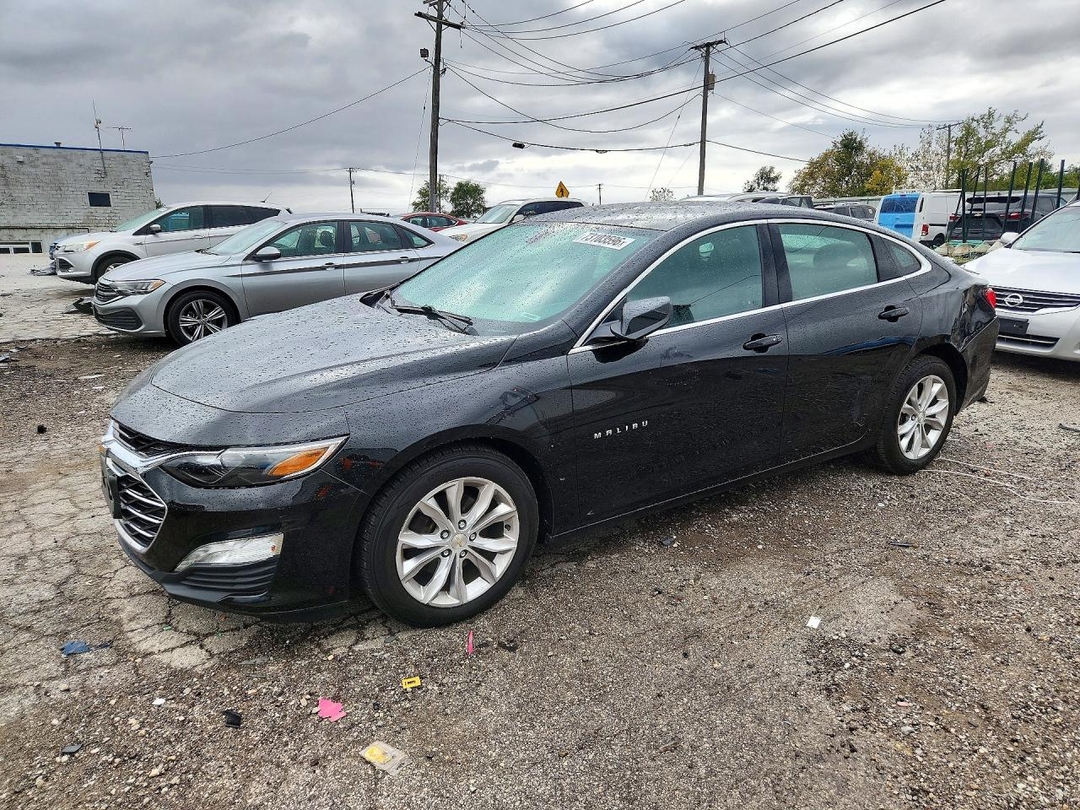 Vedere 2019 CHEVROLET MALIBU LT, unghi 1