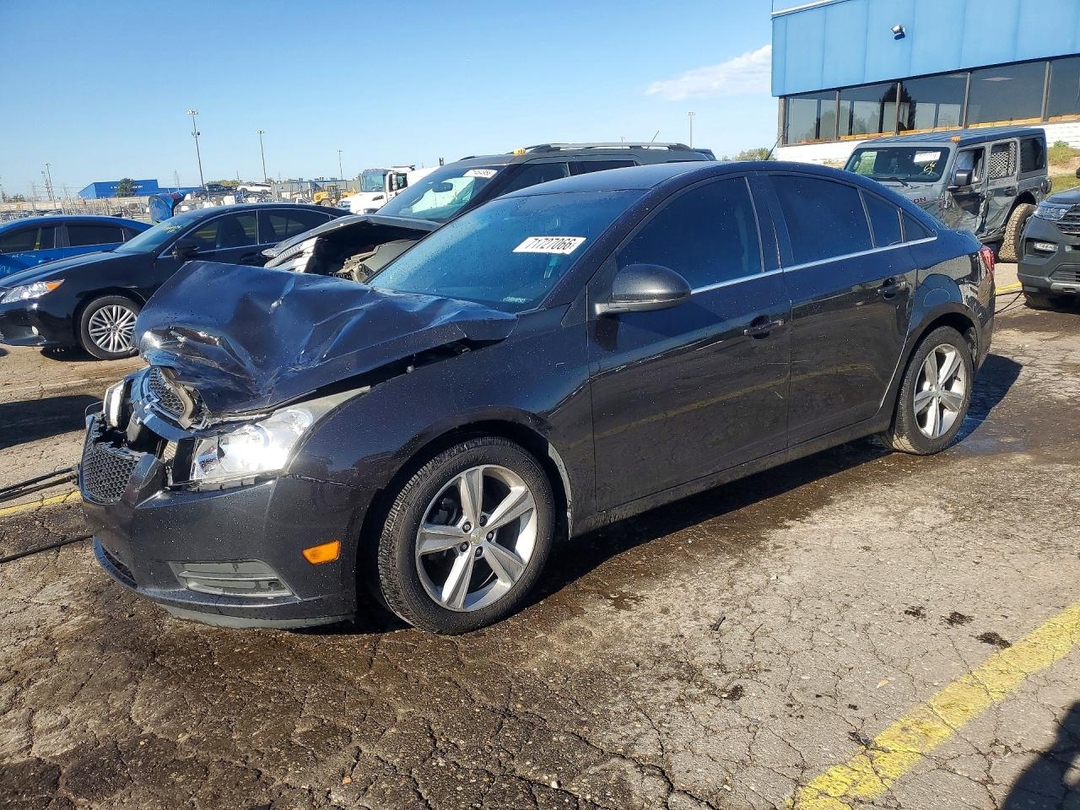Vedere 2014 CHEVROLET CRUZE LT, unghi 1