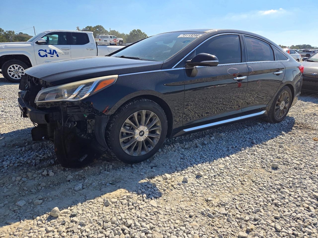 Вид 2015 HYUNDAI SONATA LIMITED, угол 1