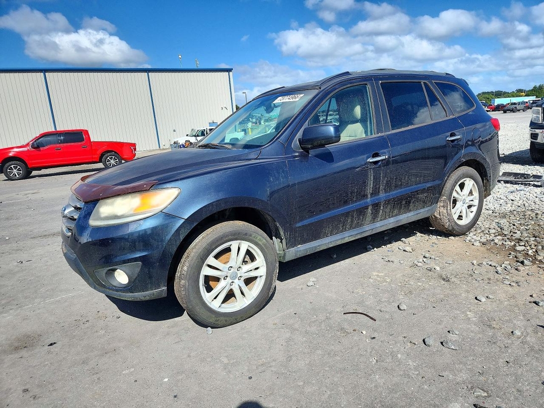 Vista de 2012 HYUNDAI SANTA FE LIMITED, ángulo 1