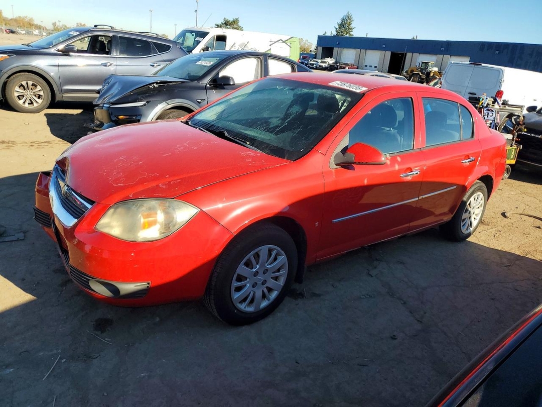Vista de 2009 CHEVROLET COBALT LT, ángulo 1