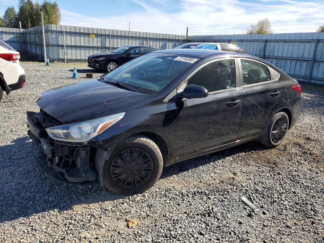 Vedere 2018 HYUNDAI ACCENT SE, unghi 1