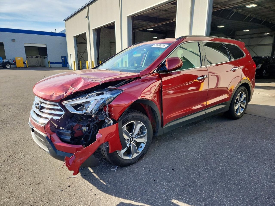 منظر 2016 HYUNDAI SANTA FE SE، زاوية 1