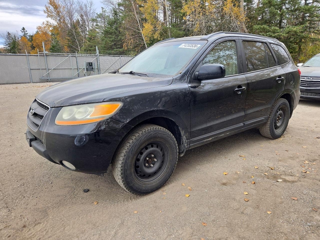 Vue de 2009 HYUNDAI SANTA FE GL, angle 1