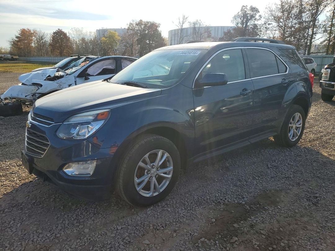Vedere 2017 CHEVROLET EQUINOX LT, unghi 1