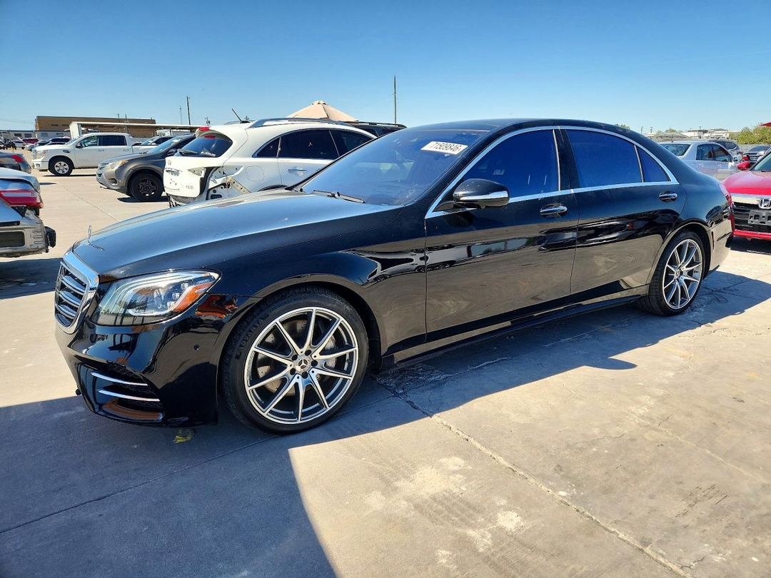 منظر 2019 MERCEDES-BENZ S 560، زاوية 1