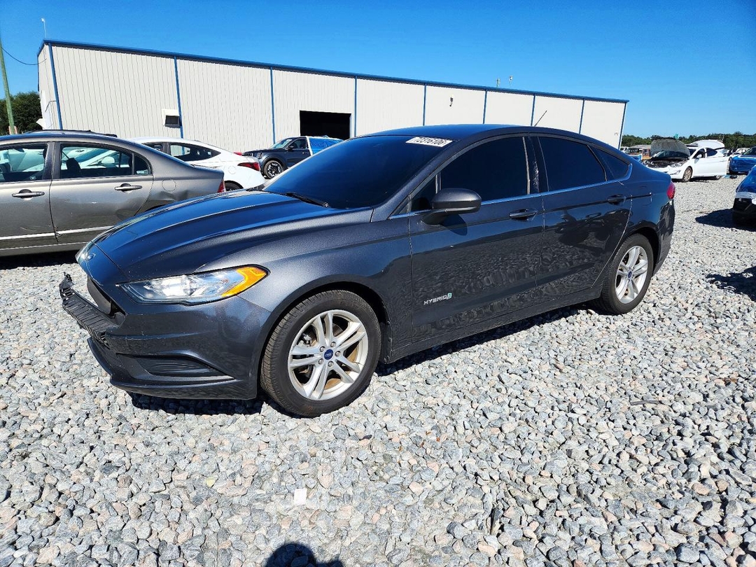 Vista de 2018 FORD FUSION SE HYBRID, ángulo 1