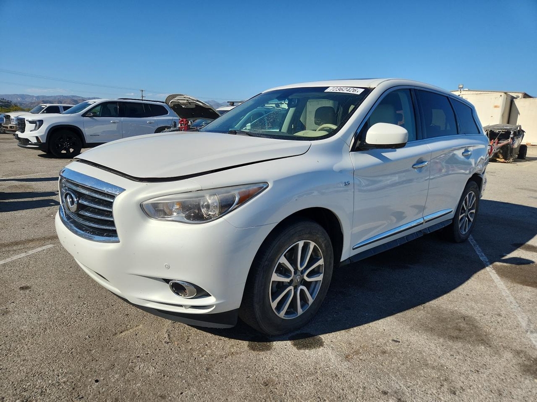 Vue de 2014 INFINITI QX60 BASE, angle 1