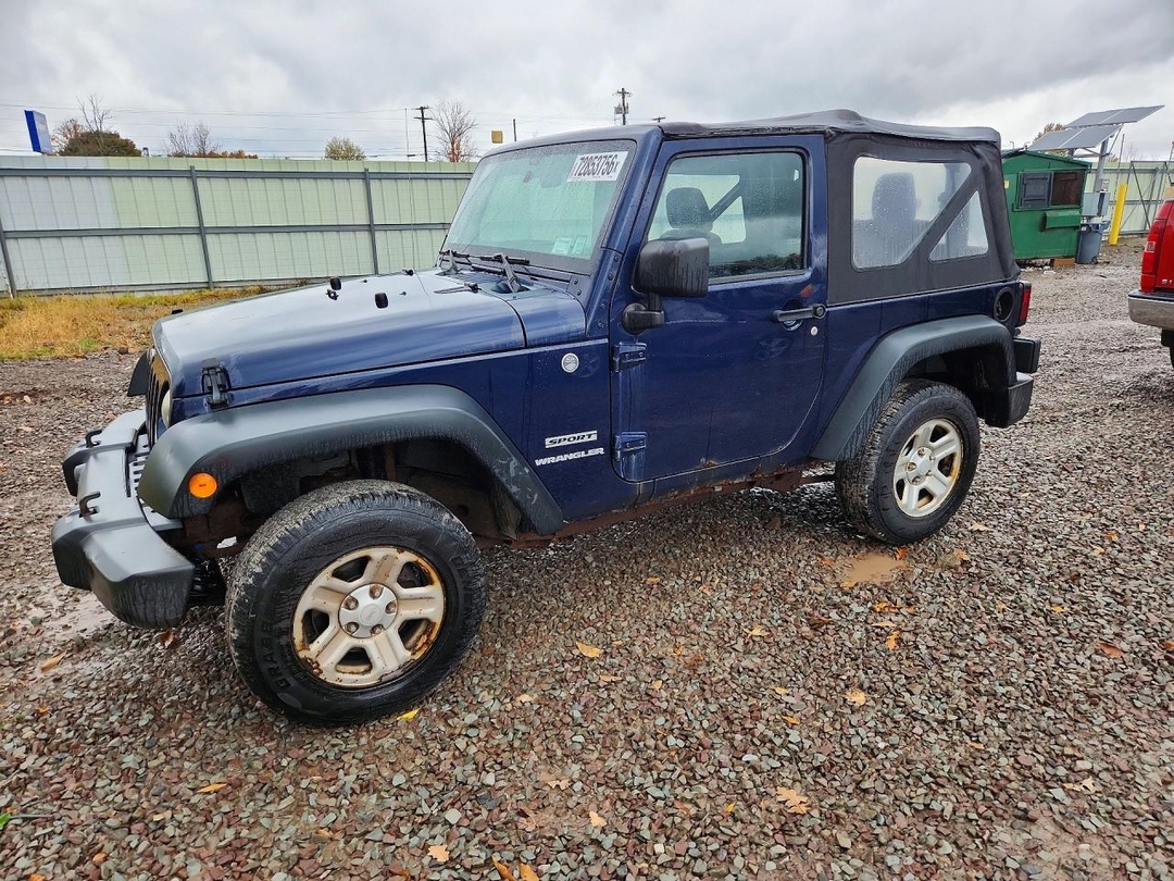 Vista de 2013 JEEP WRANGLER SPORT, ángulo 1