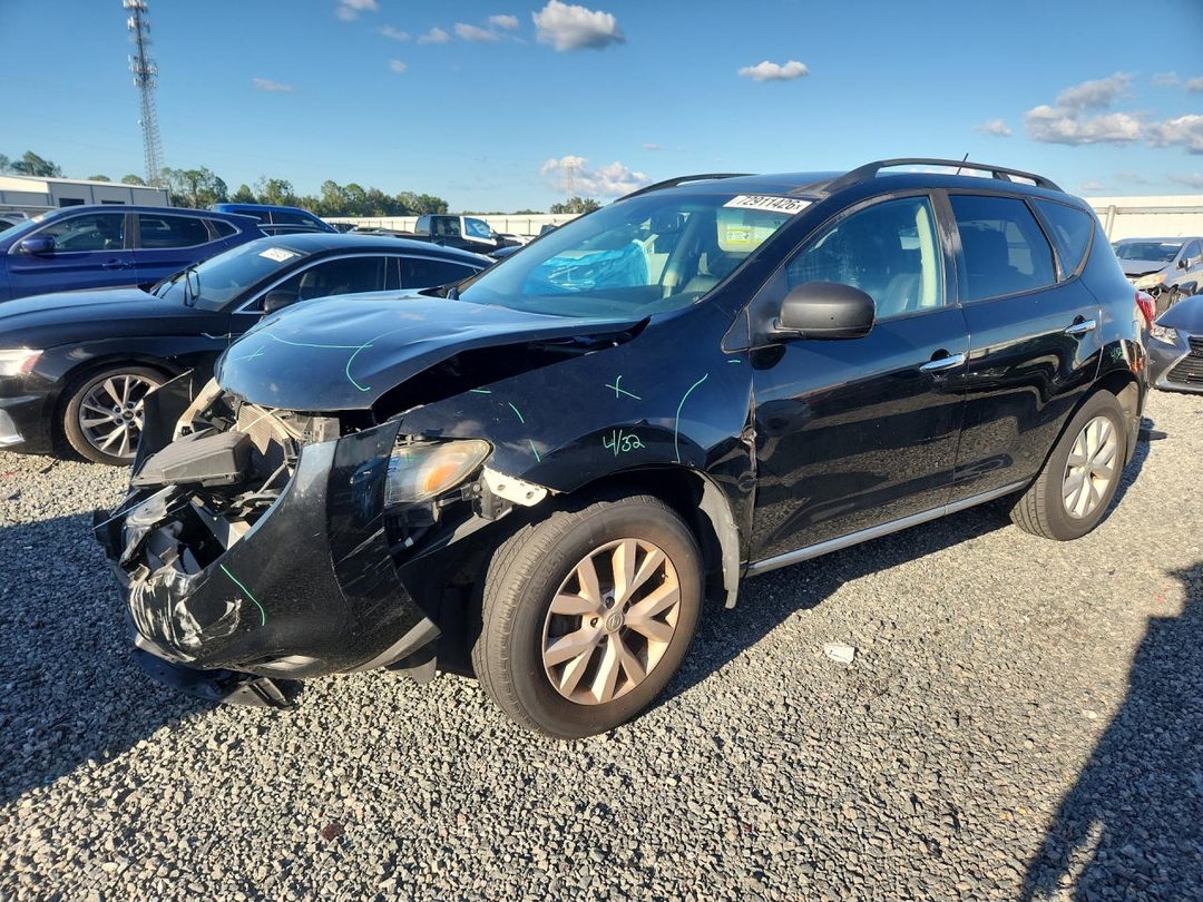 Vue de 2011 NISSAN MURANO S, angle 1