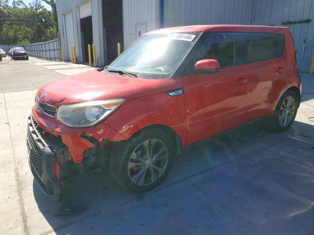 منظر 2015 KIA SOUL +، زاوية 1