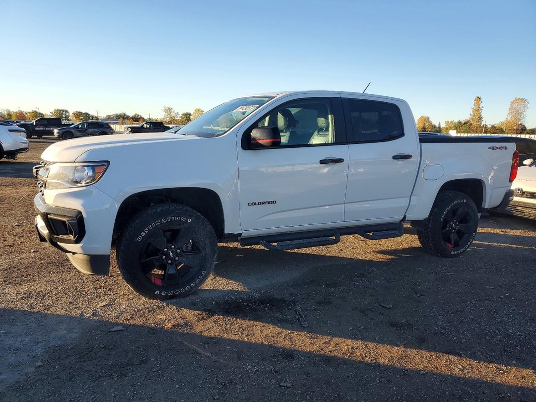 Vue de 2021 CHEVROLET COLORADO LT, angle 1