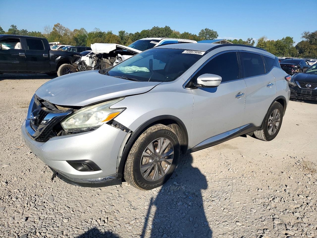 Вид 2017 NISSAN MURANO SV, угол 1